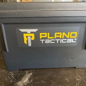 Plano tactical ammo can.  Made of plastic.  New!
